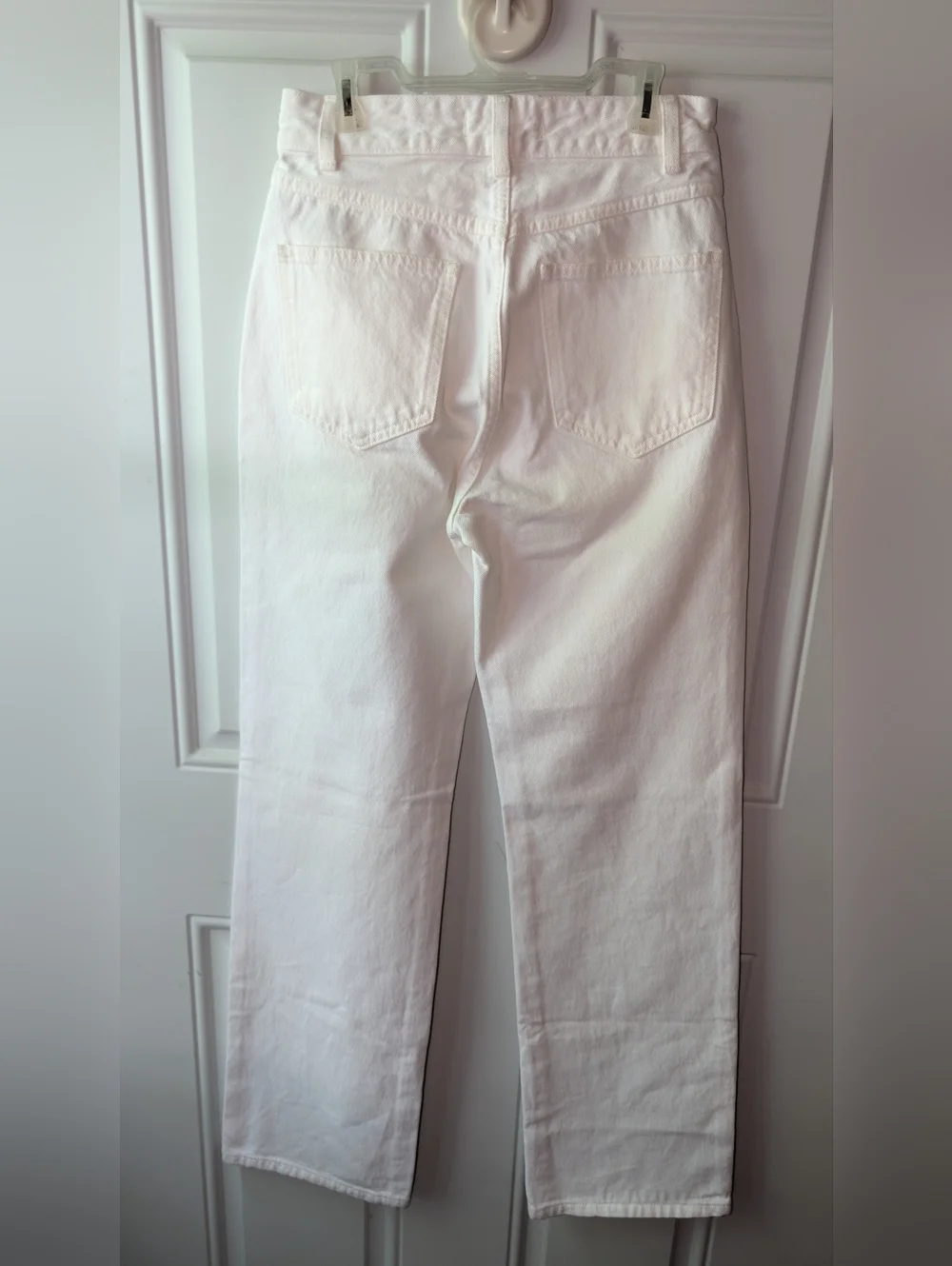 Madewell The Curvy Cleo Straight Jean NWT Size 24 White